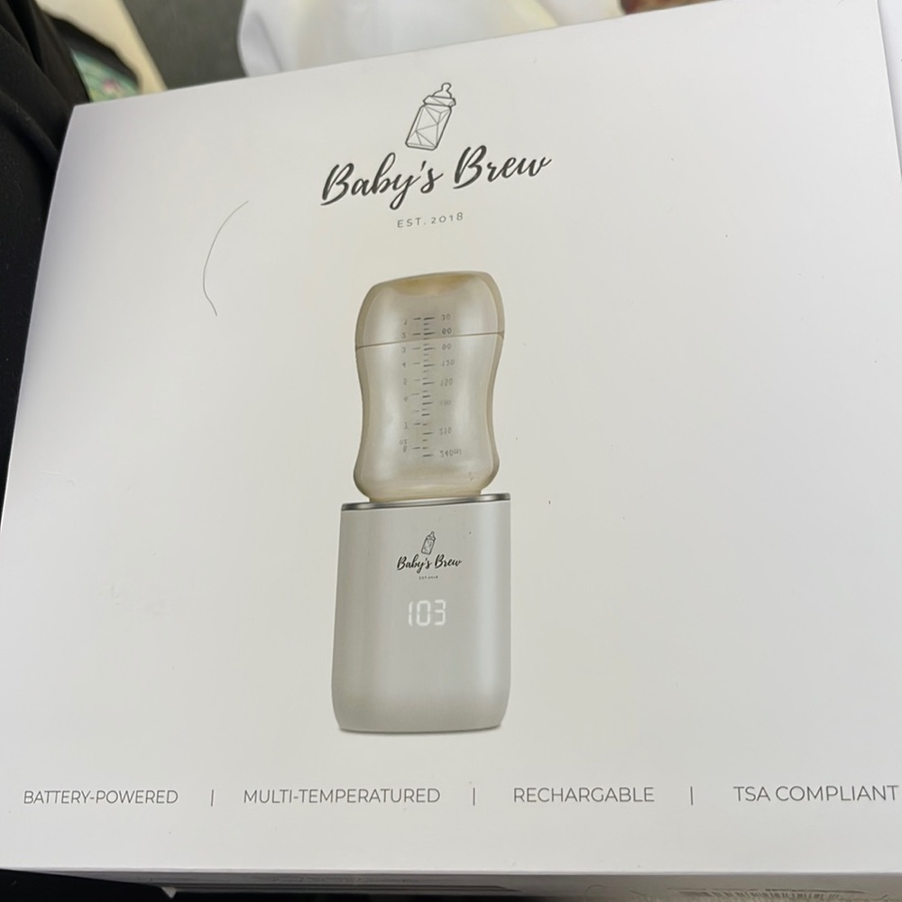 Baby’s Brew portable bottle warmer new in box